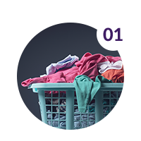 Laundry and dry-cleaning services pick-up